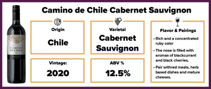 Camino De Chile Cabernet Sauvignon 2020 BP