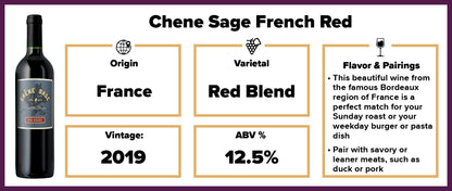 Chene Sage French Red 2019