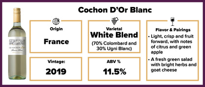 Cochon D'Or Blanc 2019