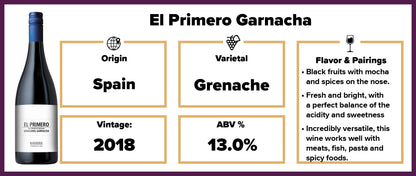 El Primero Garnacha