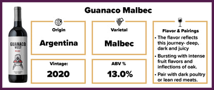 Guanaco West Malbec