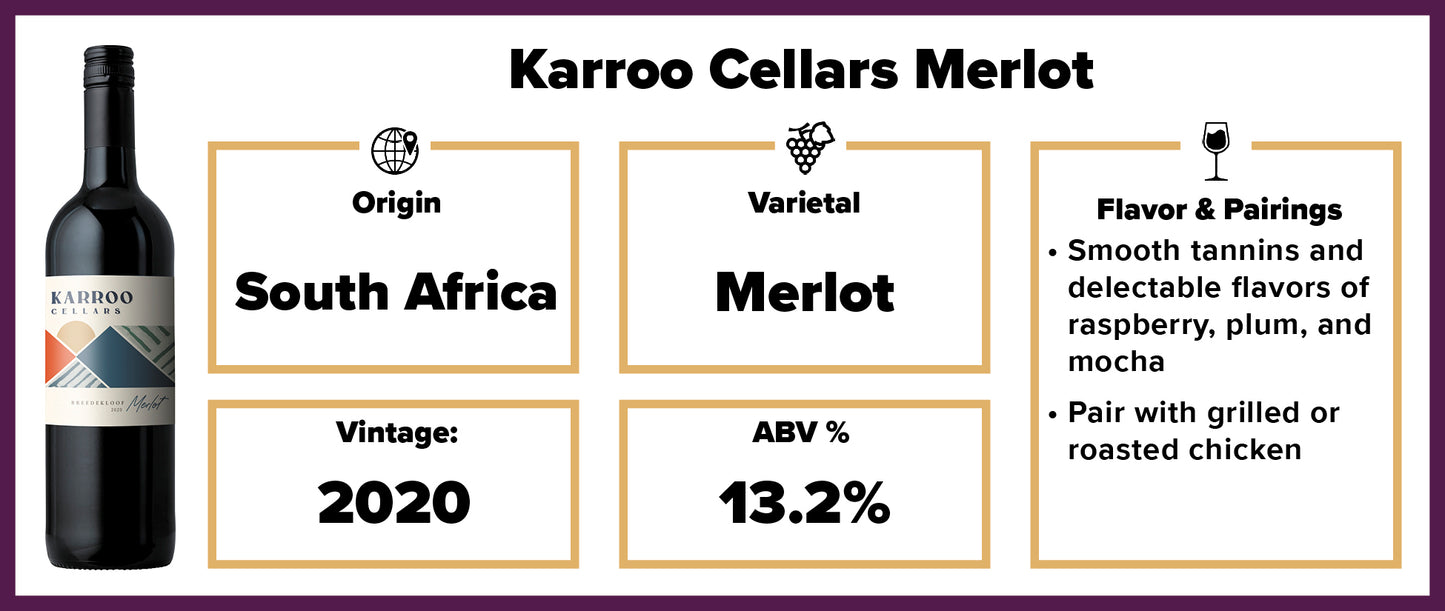 Karroo Cellars Merlot 2020