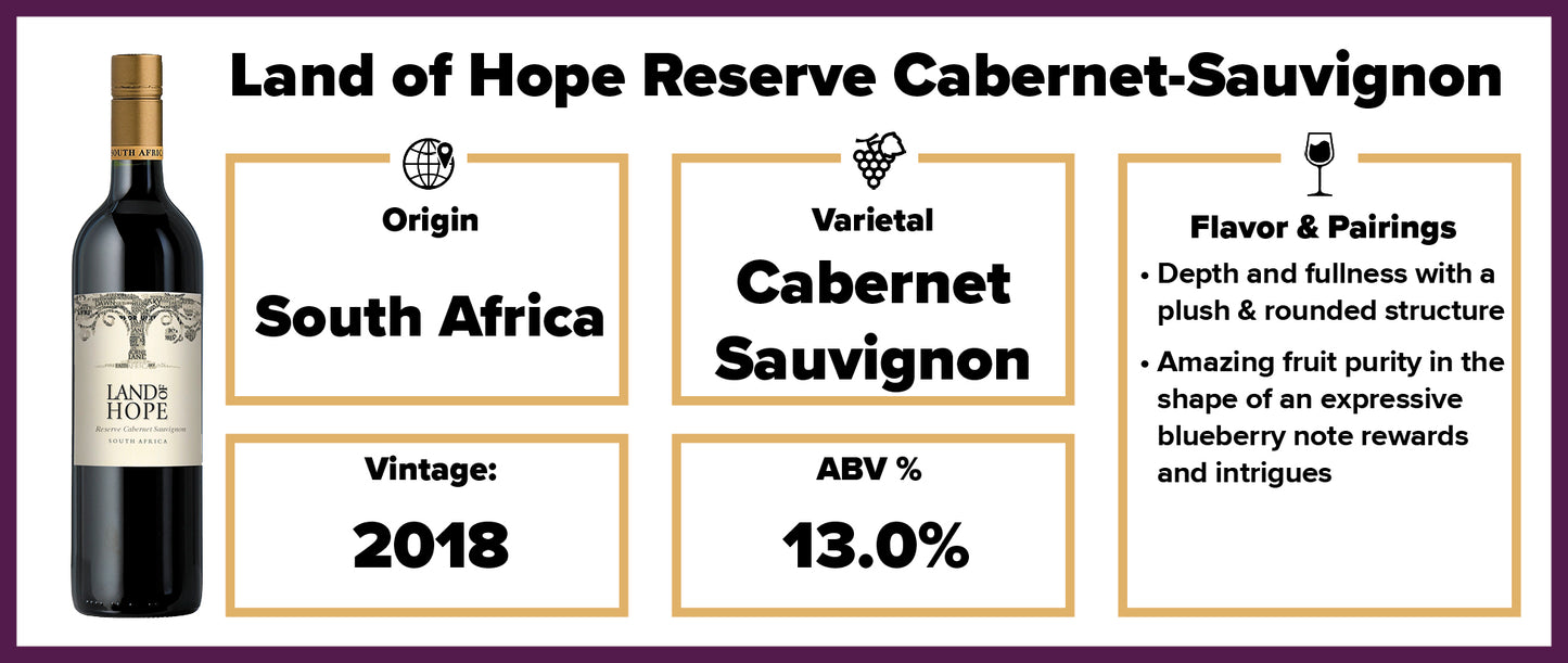 Land of Hope Reserve Cabernet 2018 BP