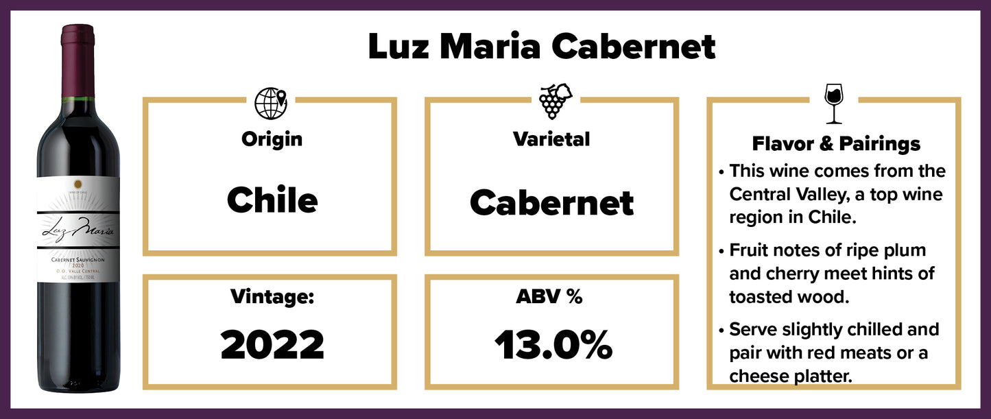 Luz Maria Cabernet 2022