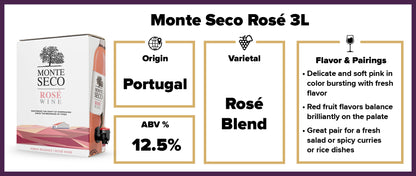 Monte Seco Rosé 3L BiB