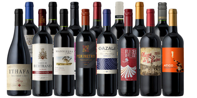 Red Wines to Pair With Chocolate 15-Pack CA