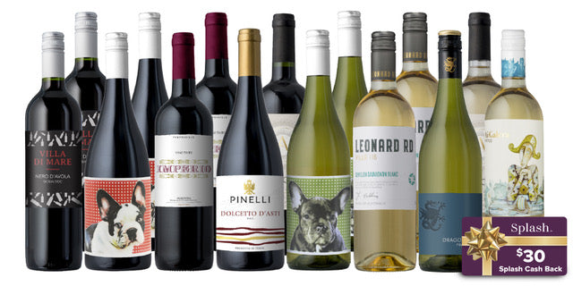 OVERSTOCK: $7.99 Wines + $30 Splash Cash Back!