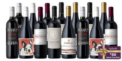 OVERSTOCK: $7.99 Wines + $30 Splash Cash Back!