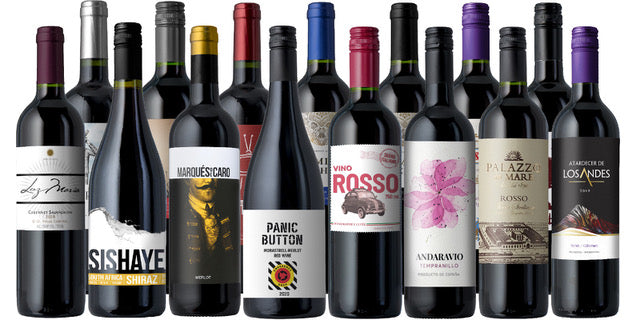 Red Wines to Pair With Chocolate 15-Pack