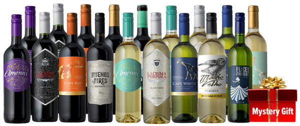 The Spring Cleaning Blowout 18-Pack + Mystery Gift – Splash Wines