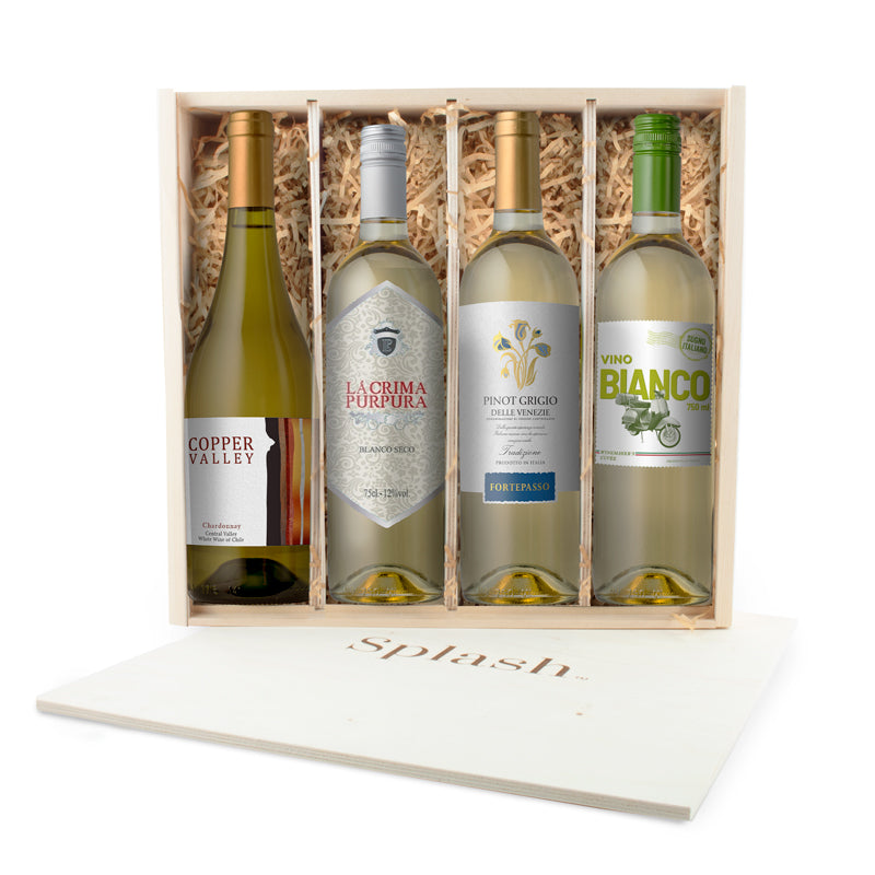 DISCOVERY: Splash Wines Wooden 4-Pack Gift Box