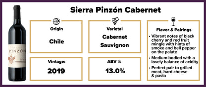 Sierra Pinzon Cabernet 2019