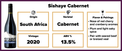 Sishaye Cabernet 2020