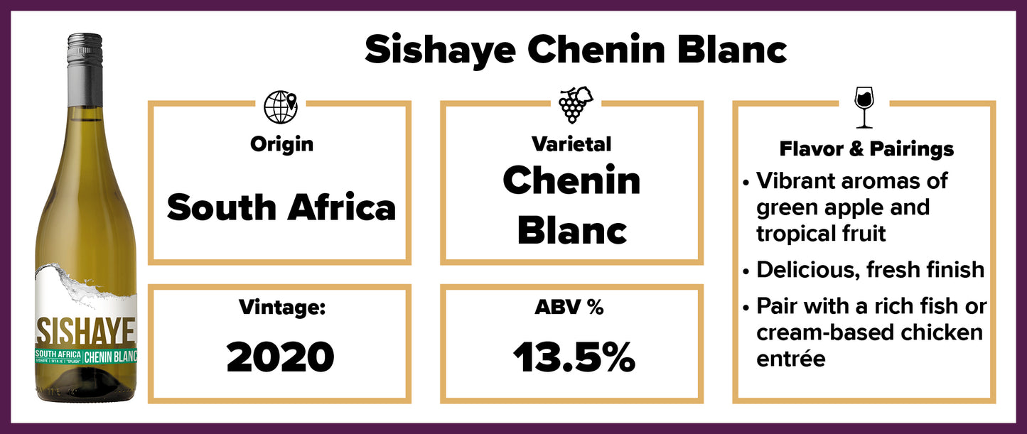 Sishaye Chenin Blanc 2020