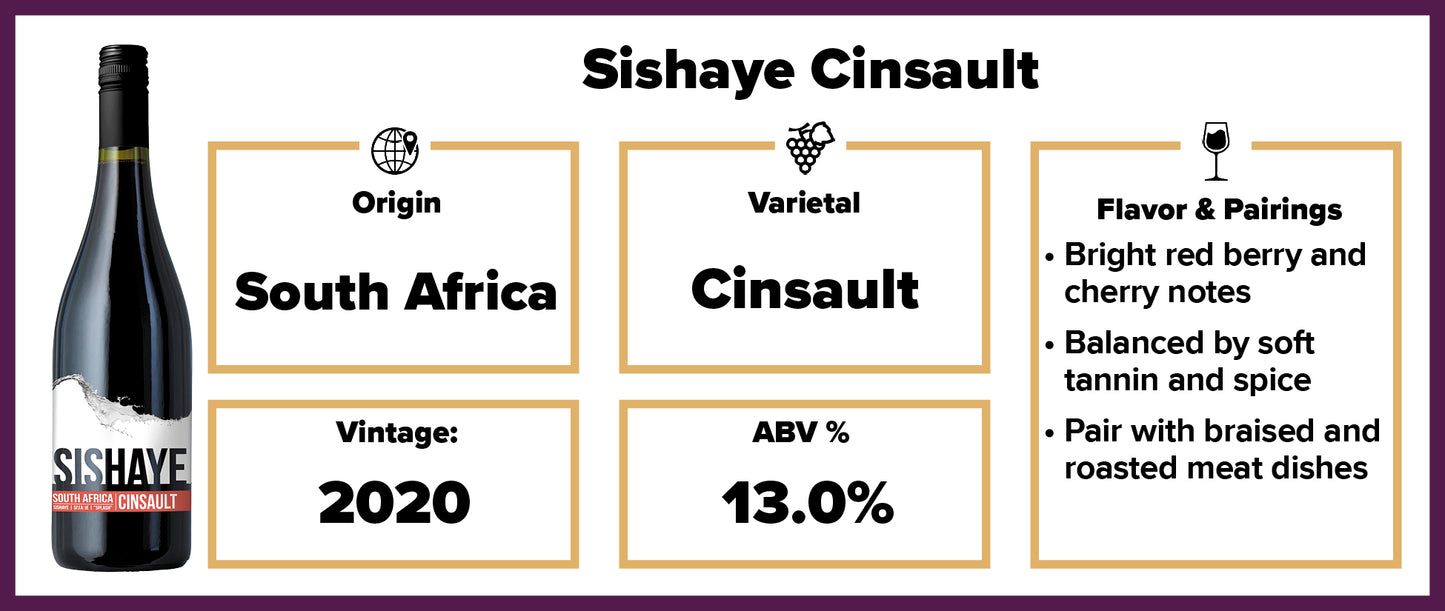 Sishaye Cinsault 2020