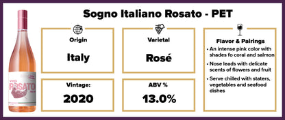 Sogno Italiano Rosato - PET