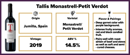 Tallis Monastrell-Petit Verdot 2019