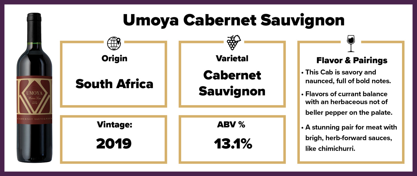 Umoya Cabernet 2019