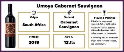 Umoya Cabernet 2019