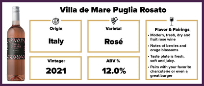 Villa di Mare Puglia Rosato 2021