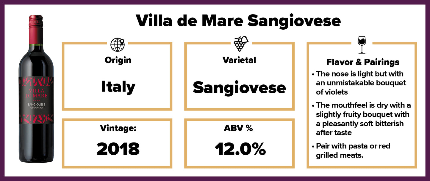 Villa de Mare Sangiovese