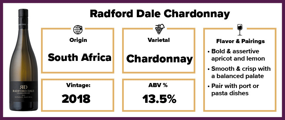 Radford Dale Chardonnay 2018