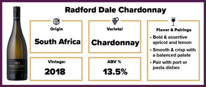 Radford Dale Chardonnay 2018 BP